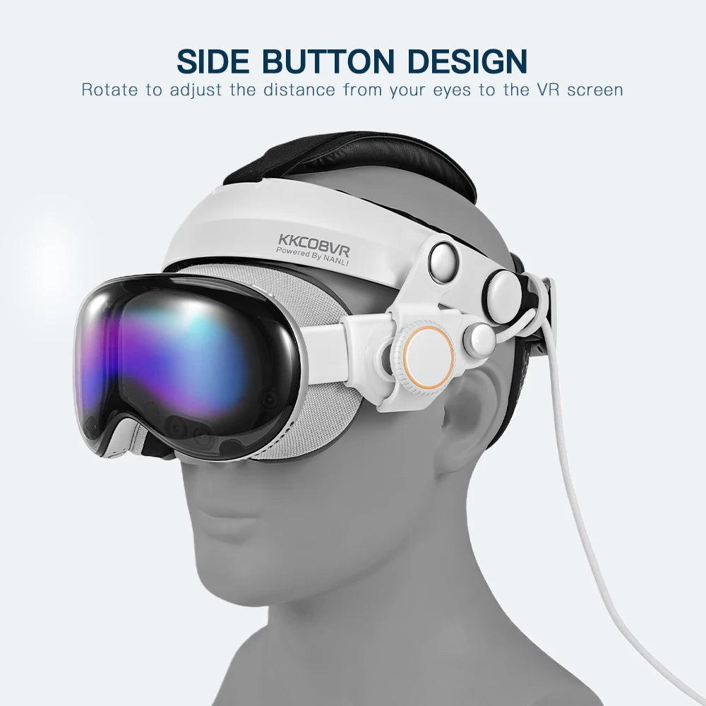 KKCOBVR VP1 Compatible With Vision Pro, Halo Strap Balance Weight, Comfort Accessories