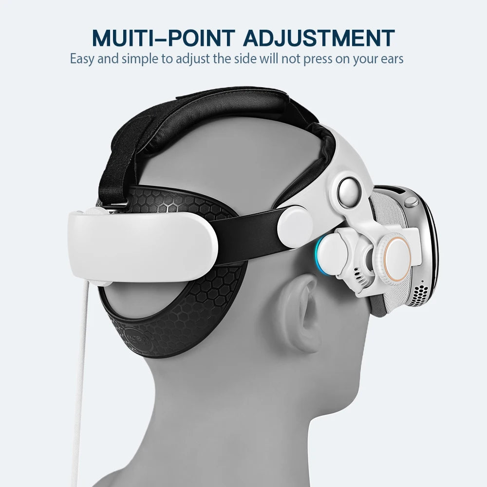 KKCOBVR VP1 Compatible With Vision Pro, Halo Strap Balance Weight, Comfort Accessories