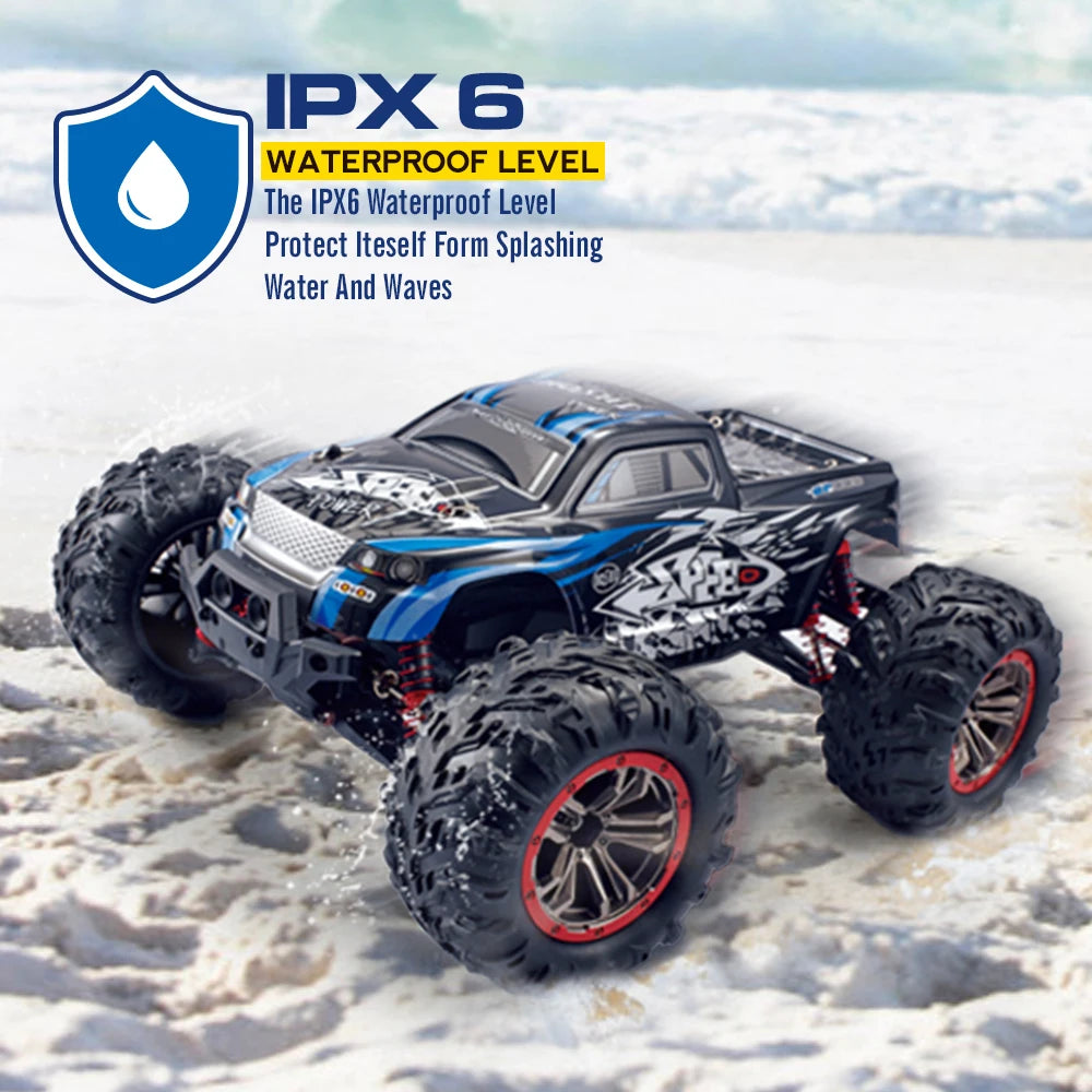 HOSHI N516 2.4G 1:10 Scale High Speed Rock Crawler Off-Road Racing Car 80M Range Remote Control Toys 2X Battery