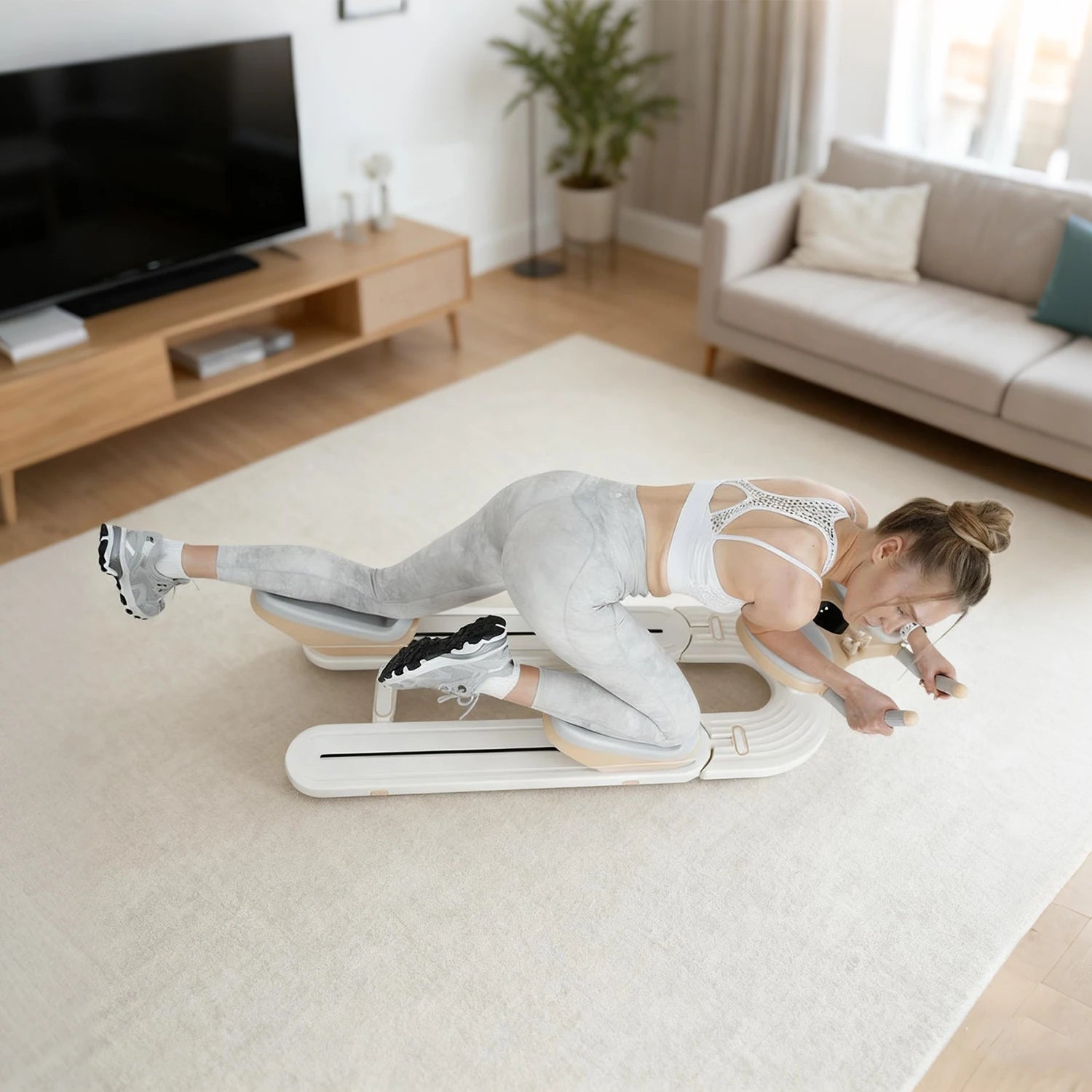 Professional Adjustable Waist Fitness Machine for Core Strength Training Home Gym Abdominal Workout Equipment