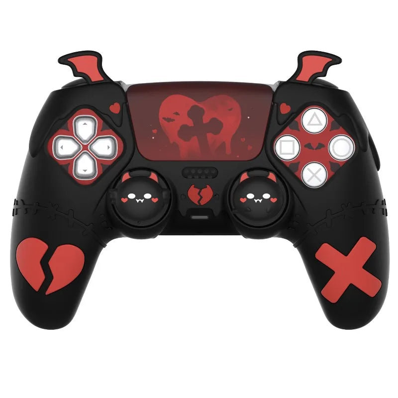 PlayVital for PS5 Controller Protection Cases Personalized Design Anti Slip Silicone Protective Cover Game Controller Accessory