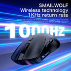 SMAILWOLF M3 PRO Wireless Bluetooth Three-Mode Mouse E-Sports Gaming Laptop Desktop PAW3311 Wired Home Lightweight FPS