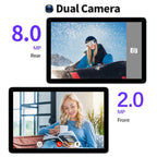PRITOM TAB11 Android 14 Tablet 10 Inch, 8GB (4+4 Expandable) RAM + 128GB ROM, Octa Core, 5G WiFi, with Keyboard, Mouse, Case