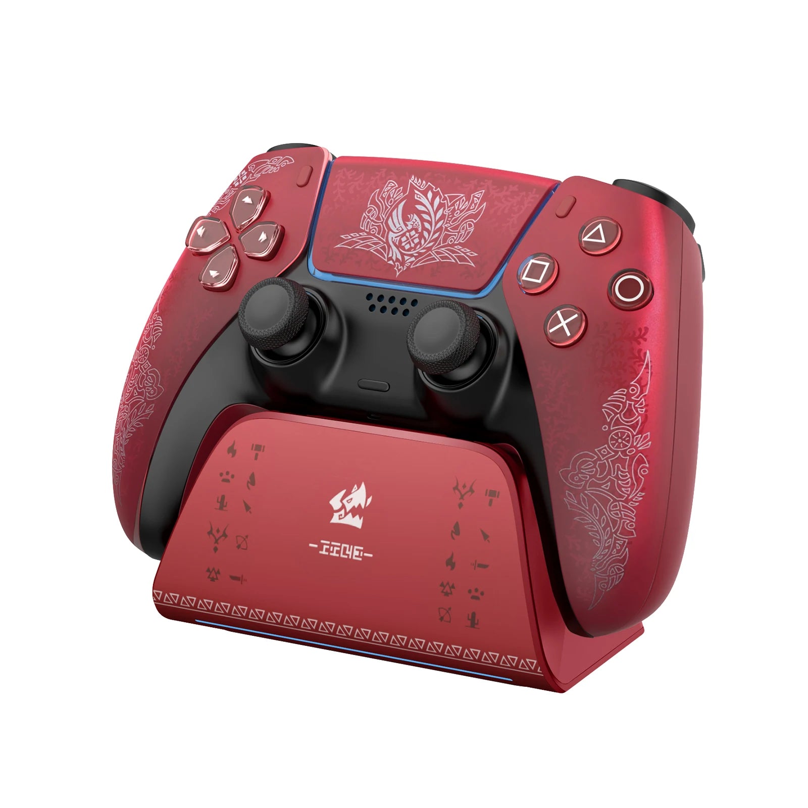 IINE CHARGING STATION FOR PS5 CONTROLLER/Anti-slip Design，LED Indicator，Overcharge Protection，Fast Charging