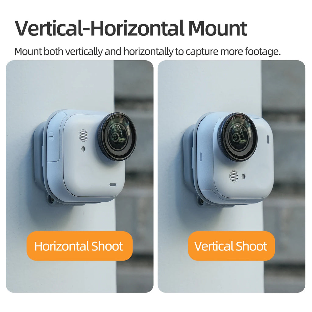 Multifunctional Magnetic Mount Base POV Holder Adjustable Angle Support For Insta 360 GO Ultra Action Camera Accessories