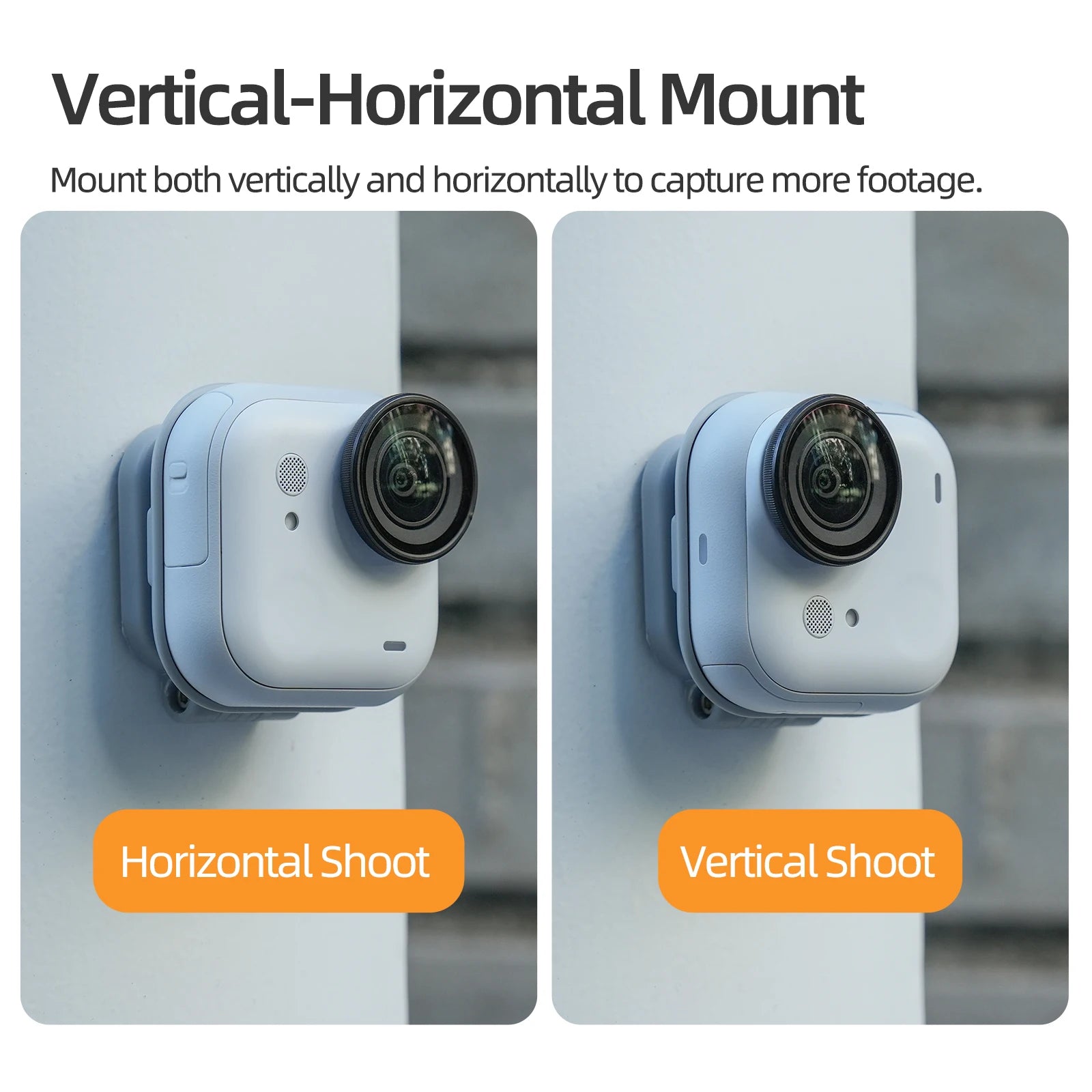 Multifunctional Magnetic Mount Base POV Holder Adjustable Angle Support For Insta 360 GO Ultra Action Camera Accessories