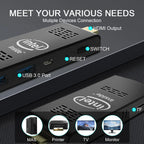 Intel W5 Pro Mini PC Computer Stick with Windows 10 Atom Z8350 4GB/8GB RAM 64GB/128GB eMMC Wi-Fi 5 Bluetooth 4.0 Built-in Fan