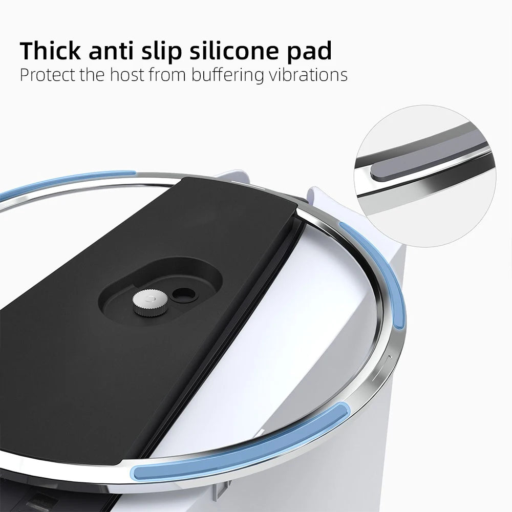 PS5 Host Bracket, Made of Sturdy and Durable Alloy Material, Anti Slip, Suitable for P5/P5 Pro/P5 Slim, P5 Accessories