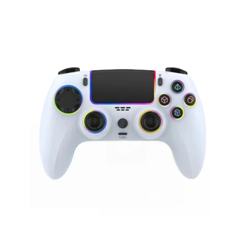 PS5 Controller,Wireless Anti-Drift Gamepad,Dual Hall Joysticks&Triggers,Macro Back Buttons,1500mAh, RGB
