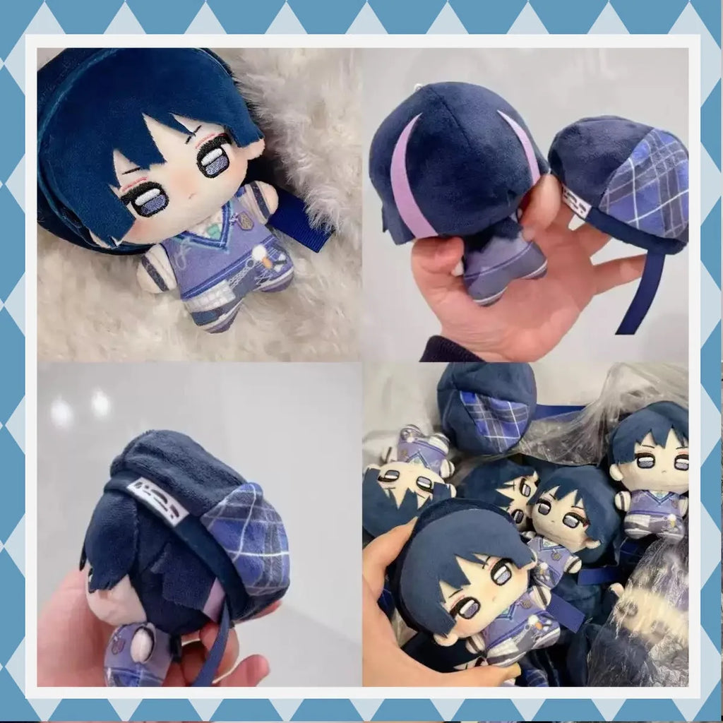 10cm Kawaii Genshin Impact Scaramouche Wanderer Starfish-Style Cotton Plush Toys Doll Cute Anime Keychain Pendant Gif Plushies