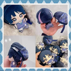 10cm Kawaii Genshin Impact Scaramouche Wanderer Starfish-Style Cotton Plush Toys Doll Cute Anime Keychain Pendant Gif Plushies
