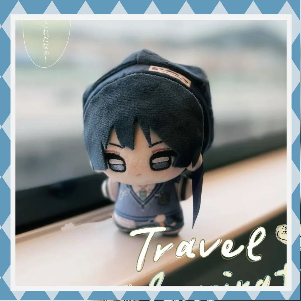 10cm Kawaii Genshin Impact Scaramouche Wanderer Starfish-Style Cotton Plush Toys Doll Cute Anime Keychain Pendant Gif Plushies