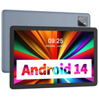 PRITOM TAB11 Android 14 Tablet 10 Inch, 8GB (4+4 Expandable) RAM + 128GB ROM, Octa Core, 5G WiFi, with Keyboard, Mouse, Case