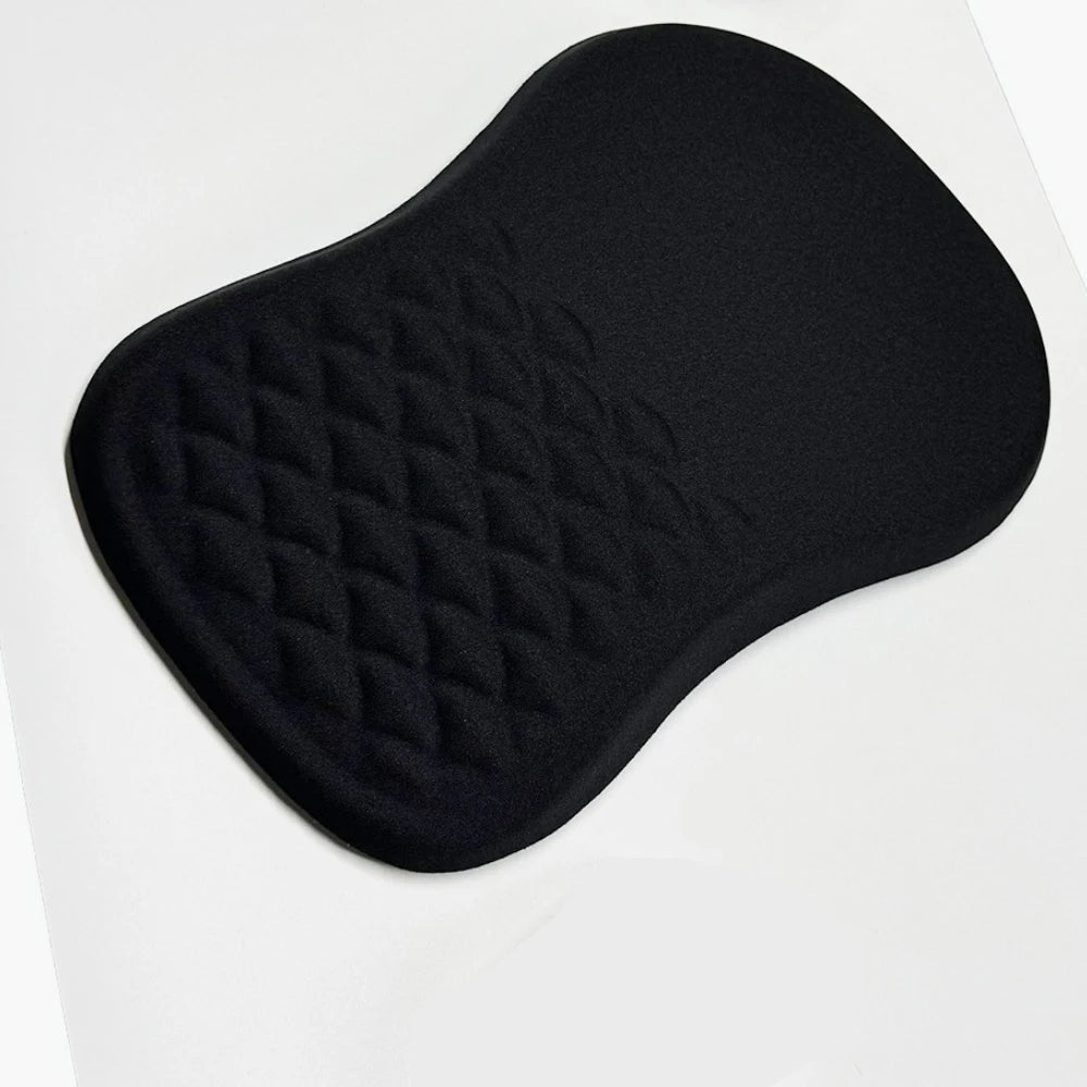 Ergonomic Wrist Rest Mouse Pad Comfortable Wrist Support Non-Slip High Elastic Memory Cotton Mousepad for PC Laptop Computer