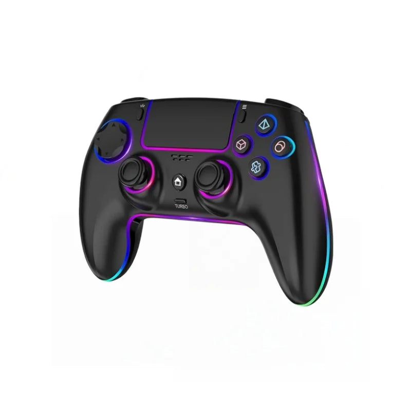 PS5 Controller,Wireless Anti-Drift Gamepad,Dual Hall Joysticks&Triggers,Macro Back Buttons,1500mAh, RGB